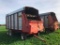 H&S HD7+4 16? tandem axle forage wagons