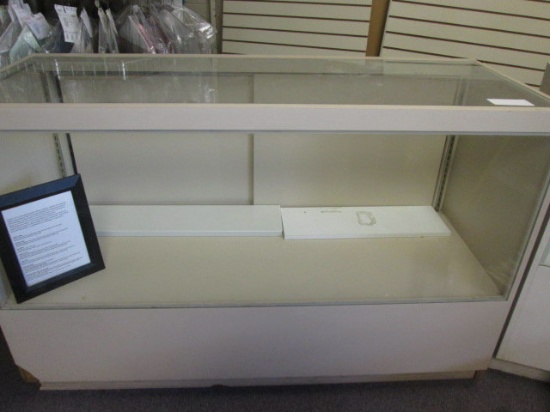Glass Front Display Cabinet 59.5" Long