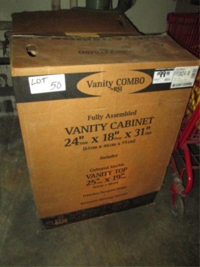NEW RSI Vanity Cabinet 24" Wide