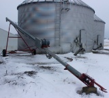 Hutchinson 6”x53’ transport auger w/elec. motor