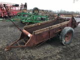 Ground driven manure spreader