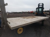Hay Wagon with back 14'x7'