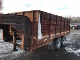 Hillsboro Grain Trailer Gooseneck Tandem Axle