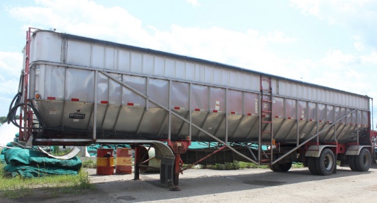 Eagle Bridge Trinity SS 45’ trailer w/web belt unloader