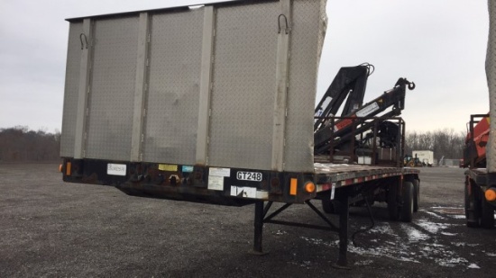 2001 Fontaine Flatbed Trailer