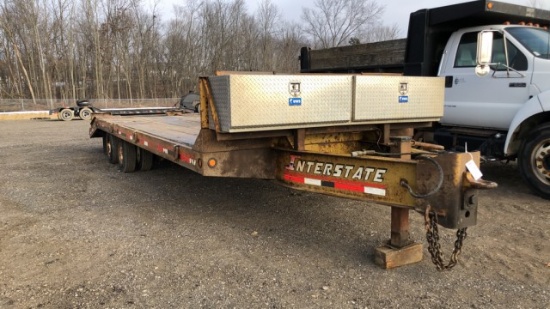 Interstate Model 40D Tag Trailer w/ ramps