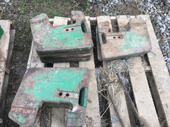 John Deere Suitcase Weights x10