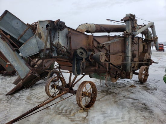 John Deere thresher