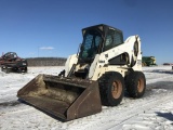 2002 Bobcat S250 Turbo skid loader, C/H/A