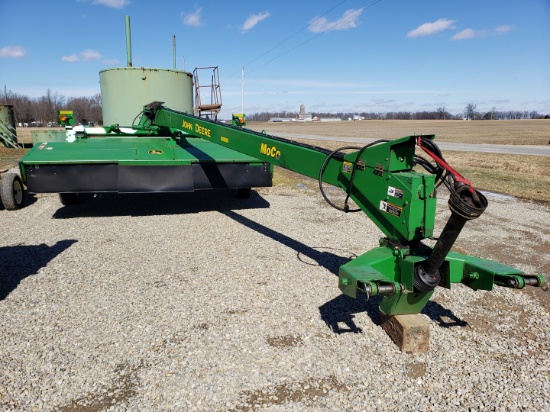 JD 946 MoCo 14’ Discbine w/steel rolls