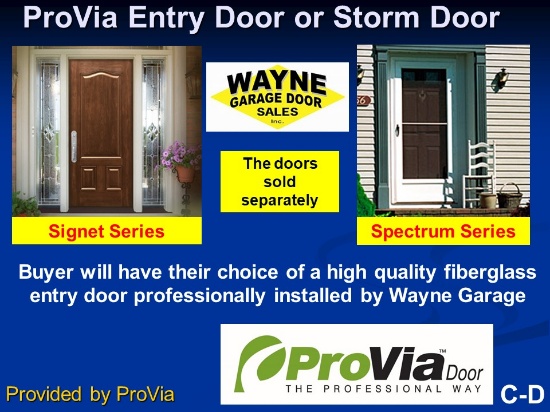 Exterior Door - Installed by Wayne Garage Door