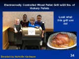 Electronically Controlled Wood Pellet Traeger Grill w/20 lbs. of Hickory Pellets