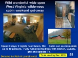 3 days, 2 nights stay in West Virginia Cabin