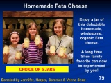 Feta Cheese by Jennifer Shue (choice of 6)