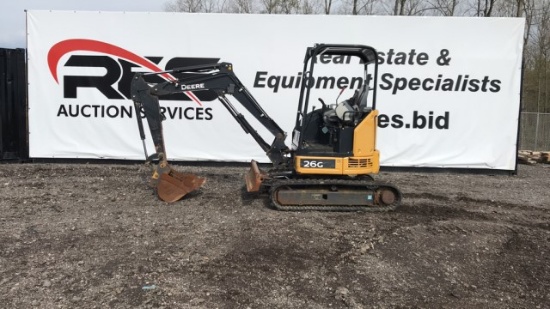 2015 John Deere 26G Mini Excavator