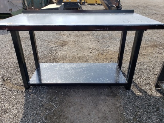 Heavy Duty Work Bench w/ Shelf 29.5"x60"