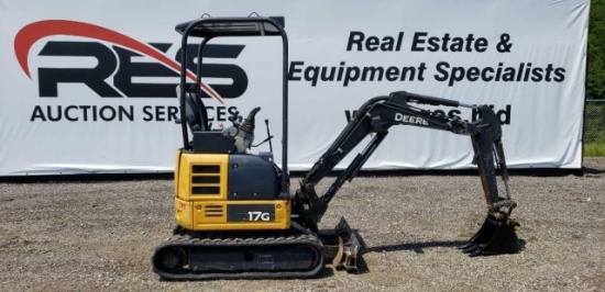 2015 John Deere 17G Mini Excavator