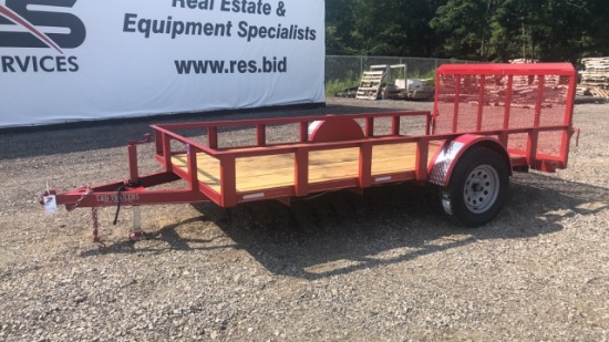 6.4 x 12 Utility Trailer w/ 3" Gate