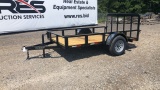 6.4 x 10' Utility Trailer w/ 3' Gate