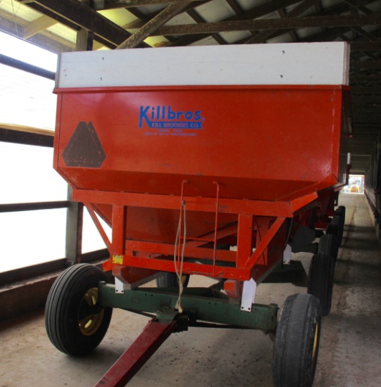 Killbros 350 gravity wagon on UFT gear