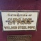Spang Welded Steel Pipe Sign
