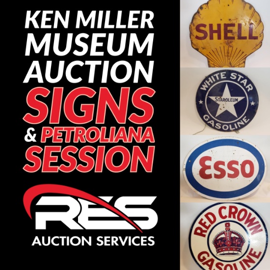 Ken Miller Museum Auction: Signs & Petroliana