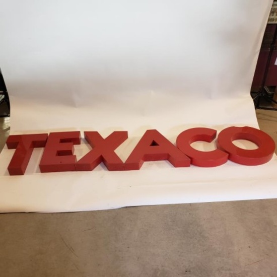 Texaco Acrylic Letters