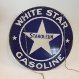 White Star Staroleum Gasoline