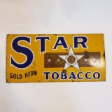 Star Tobacco Sign