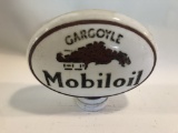 Mobil Oil Gargoyle Glass Pump Globe