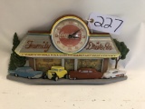 Coca-Cola Family Drive In Clock