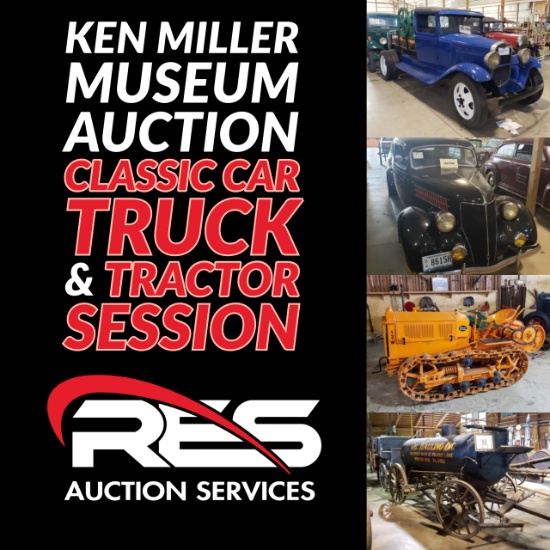 Ken Miller Museum Auction: Classic Car & Trucks