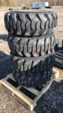 Set/4 New 12-16.5 Tires/Wheels