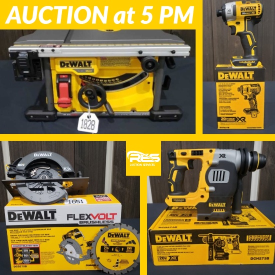 WATCH: Dewalt Auction Video Preview