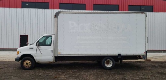 "ABSOLUTE" 2001 Ford E350 Box Truck