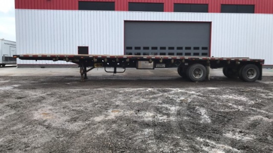 "ABSOLUTE" '03 Transcraft 2000 45' Flatbed Trailer