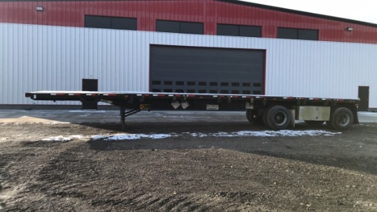 "ABSOLUTE" '05 Transcraft 2000 45’ Flatbed Trailer