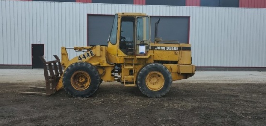 "ABSOLUTE" John Deere 444E Wheel Skid Loader