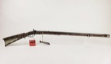 H. W. Folger Full Stock .30 Percussion Rifle