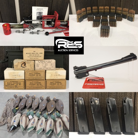 RES Firearm Auction - Ammo & Accessories