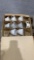 5 boxes, paper Plates, dishes, shelf, misc