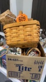 Box of baskets -