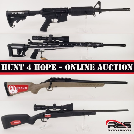 Hunt 4 Hope Online Only Benefit Auction