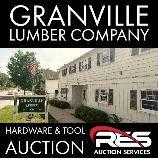Granville Lumber Company – Hardware & Tool Auction