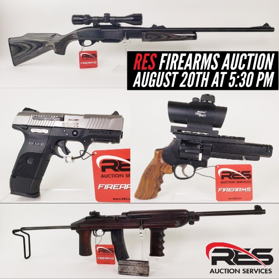 RES Firearms & Blacksmith Auction