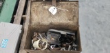 Metal Toolbox w/ Assortment of Sockets