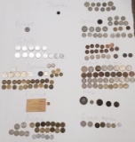 Assortment of European coins