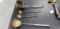 (4) Copper & Brass Ladles & Skimmer
