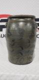 Decorated Large Stoneware Jar