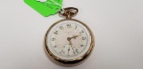 Elgin 1917 17J-Stem Set Gold Filled Case Watch